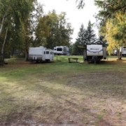 RVs parking parking at Clearwater Country Inn RV Park